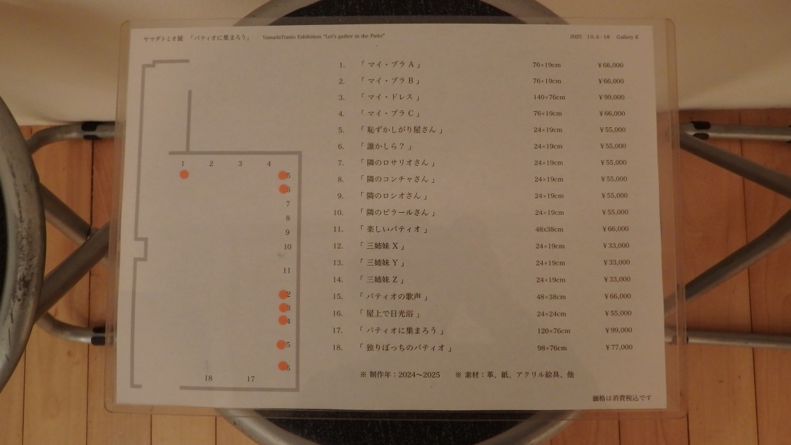 �k 10�^26 �l�@��i�́u�ꗗ�\�v�B��i�ɔԍ����ӂ��Ă���A�ԍ����Ƀ^�C�g����������Ă���B